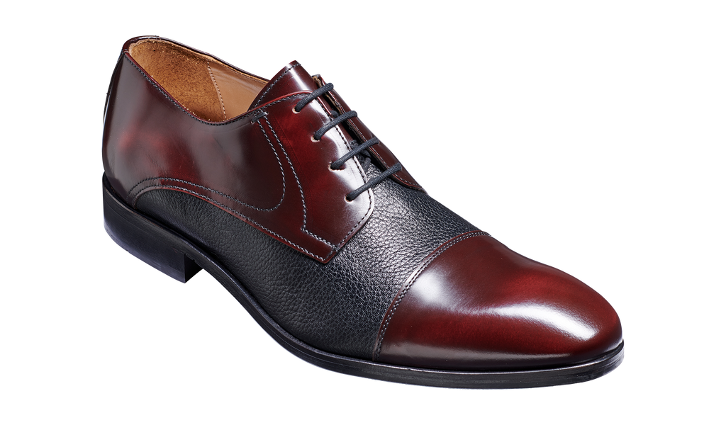 Burgundy and black dress shoes online