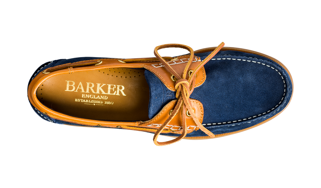 Blue suede deck shoes new arrivals