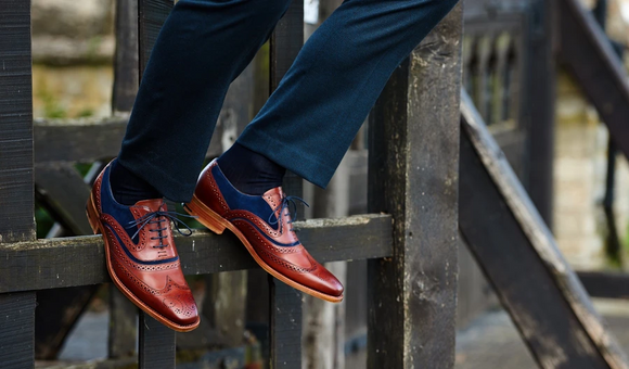 Mcclean - мужские кожаные классические туфли ручной работы от Barker