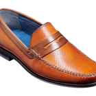 William - Rosewood Perf Hand Painted / Brown Saddle