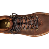 Glencoe - Mid Brown Waxy Suede