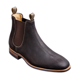 Mansfield - Choc Burnish Suede