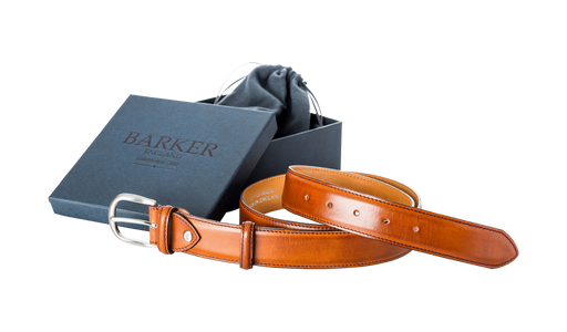 Простой пояс - Antique Rosewood Calf