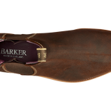 Gina - Mid Brown Waxy Suede
