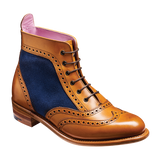 Grace - Cedar Calf / Blue Suede