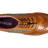 Grace - Cedar Calf / Green Tweed