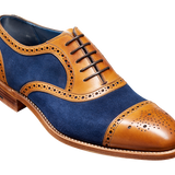 Hursley - Cedar Calf / Navy Suede