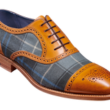 Hursley - Cedar Calf / Check Fabric