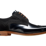 Luca - Black Hi-Shine / Suede