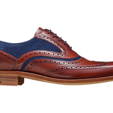 Mcclean - Rosewood Calf / Navy Suede
