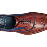 Mcclean - Rosewood Calf / Navy Suede