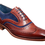Mcclean - Rosewood Calf / Navy Suede