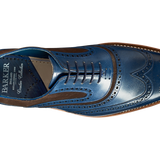 Mcclean - Navy Hand Painted / Choc Suede