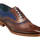 Mcclean - Ebony Hand Painted / Navy Suede