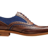 Mcclean - Ebony Hand Painted / Navy Suede
