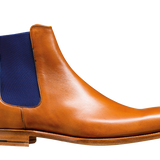 Violet - Cedar Calf / Blue Elastic