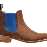 Violet - Castagnia Suede / Blue Elastic